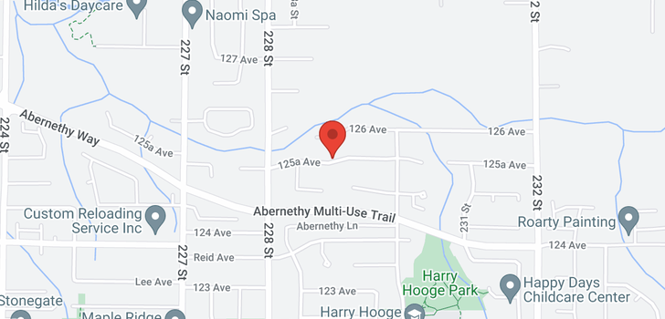 map of 22891 125A AVENUE